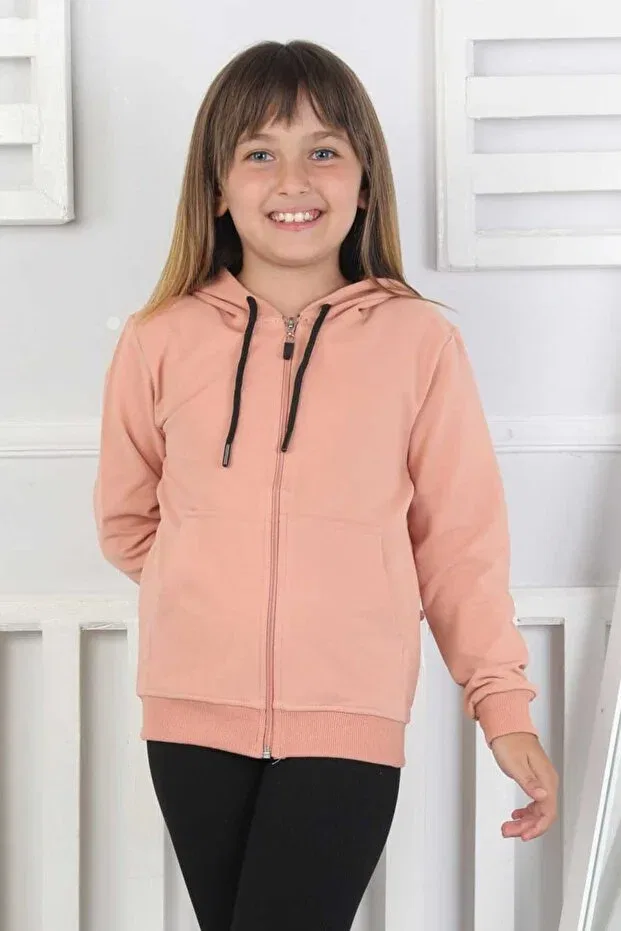 Детский кардиган для девочек хлопковый Isobel, Beige
