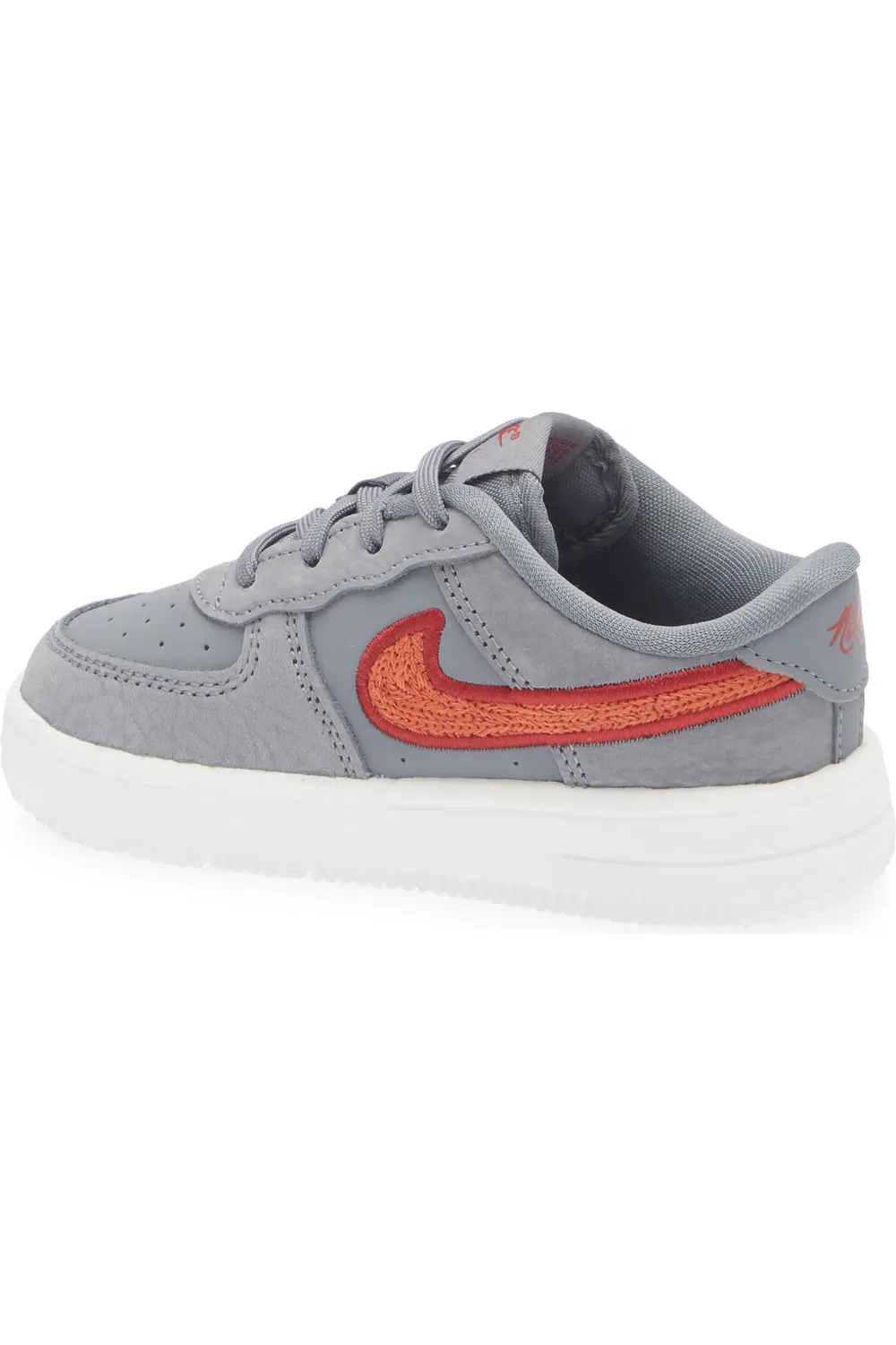 Кроссовки детские баскетбольные Air Force 1 Nike, 001 Col Gy/Tmcrms — фото 2
