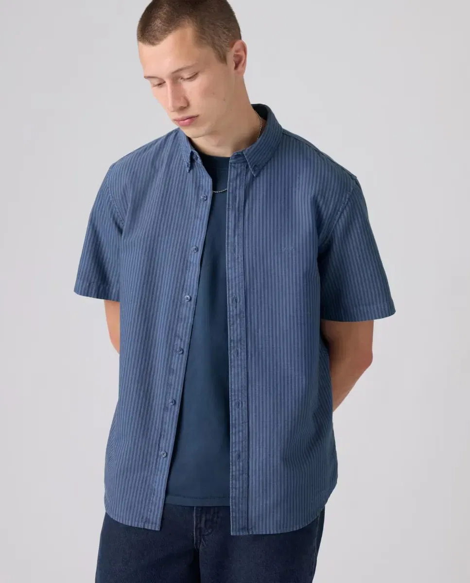 Мужская рубашка с коротким рукавом с принтом Levi's, Azul — фото 4