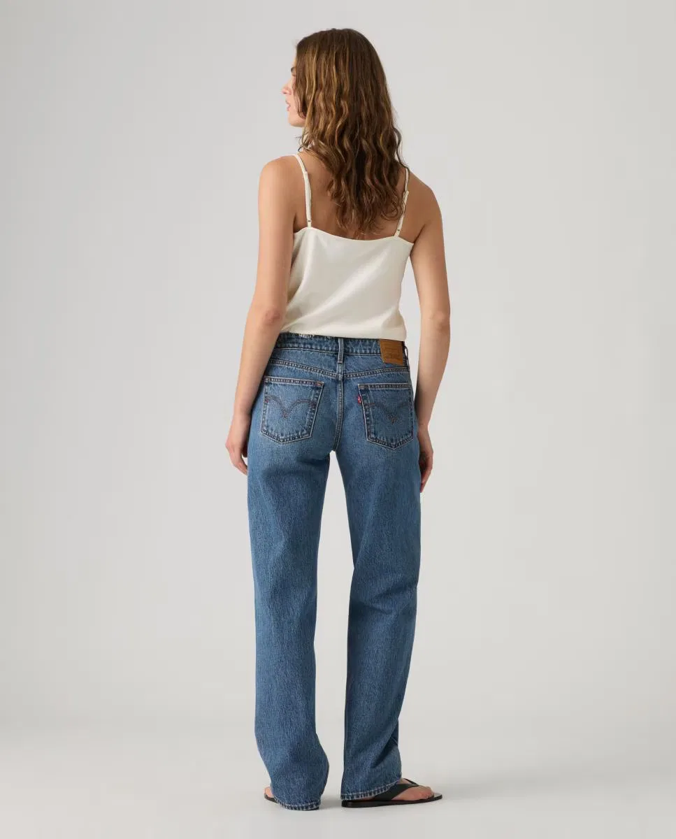 Женское прямые джинсы с низкой посадкой, Vaquero Slim Low Straight, Levi's, синий — фото 2