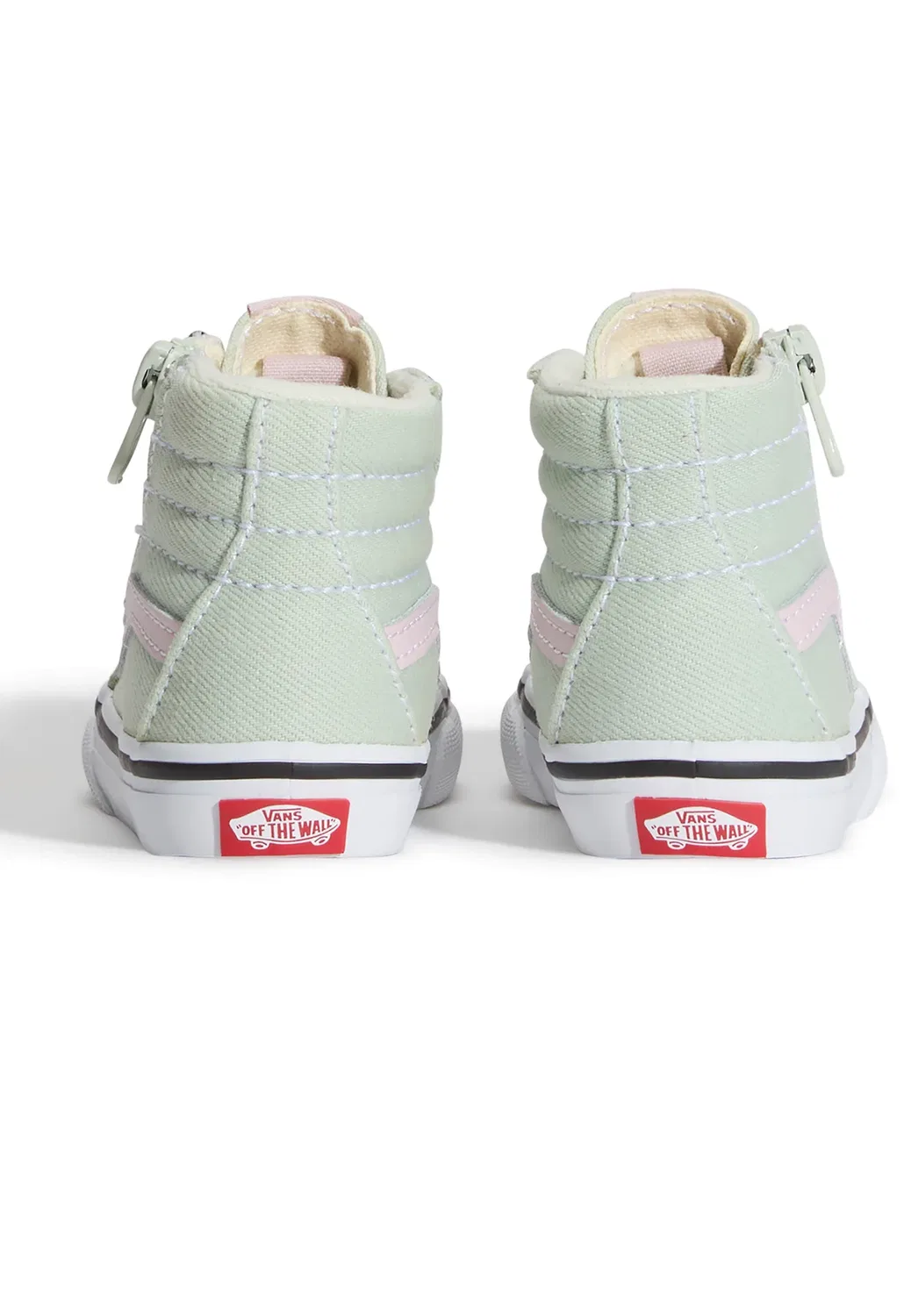 Sk8-Hi reissue боковая молния унисекс - высокие кроссовки Vans, Dusty Mint Pink — фото 4