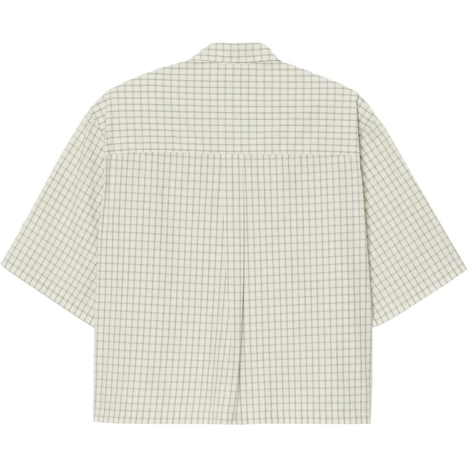 Мужская рубашка с лацканами White/Green ZARA, White/Green — фото 3