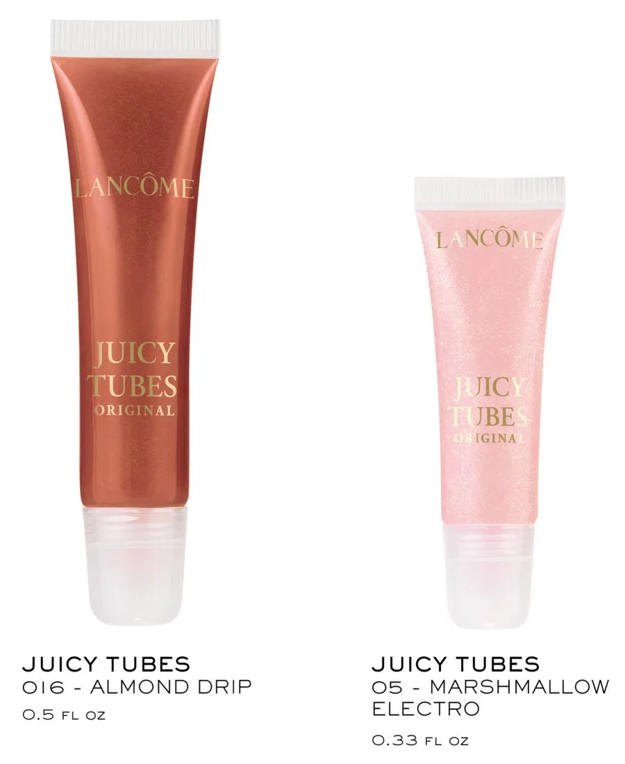 Набор блесков для губ Kiss and Treat Juicy Tubes Lancôme, 2 шт., 24 мл — фото 2