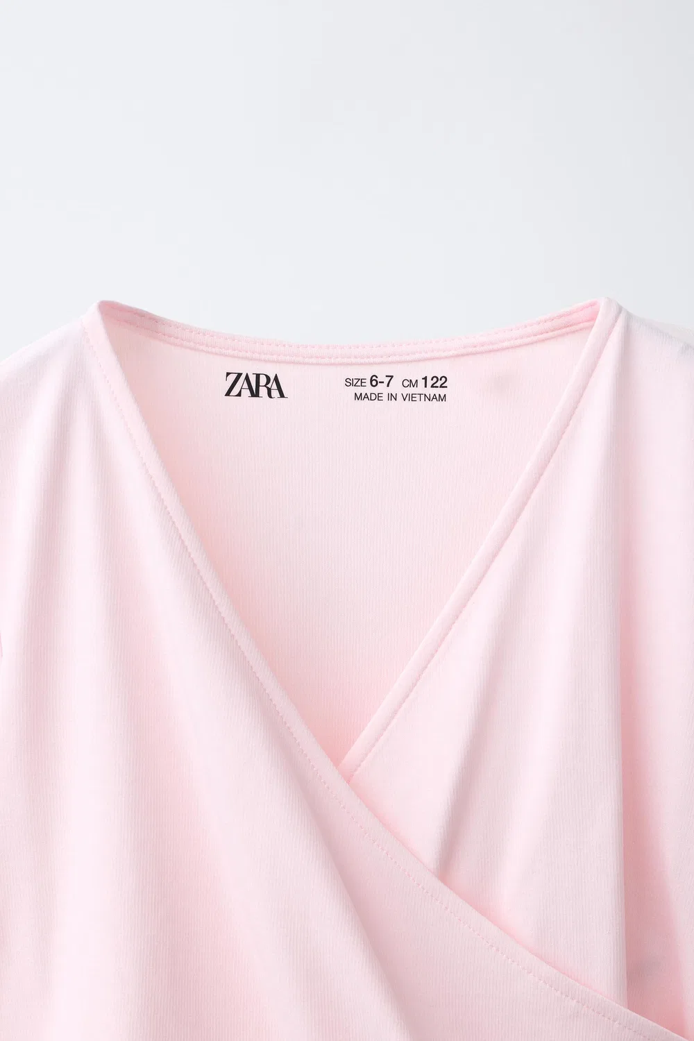 Кроссоверная спортивная майка ZARA, Pastel pink — фото 3