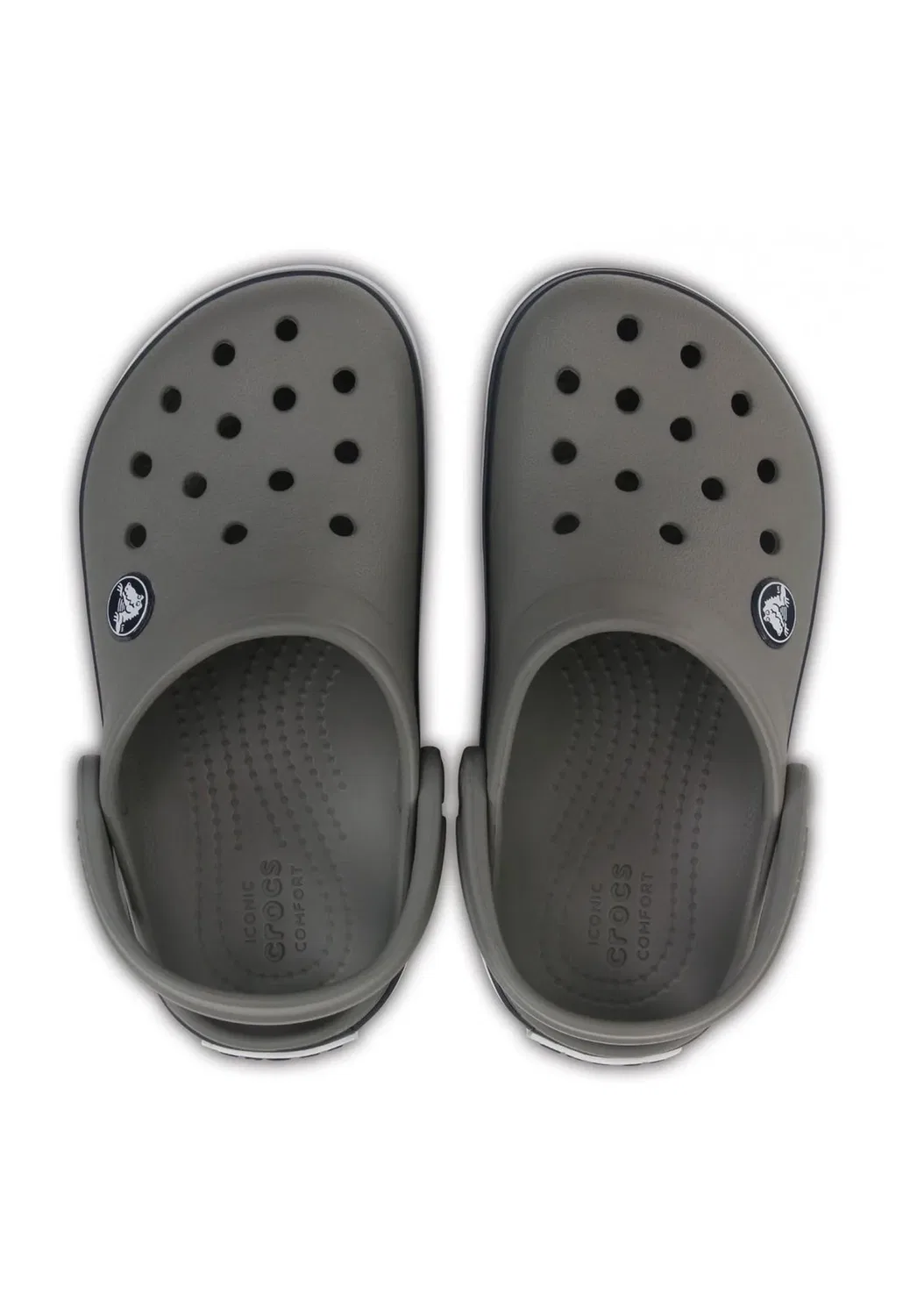 Crocband clog t sgna var - clogs Crocs, Light Grey — фото 2