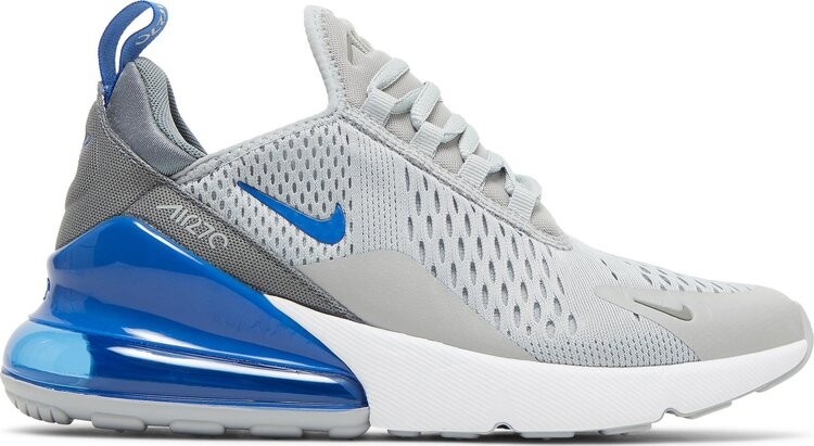 

Кроссовки Nike Air Max 270 GS 'Light Smoke Grey Game Royal', серый