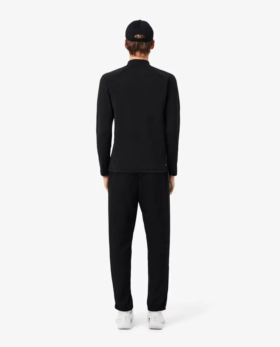Мужские спортивные брюки из полиэстера Lacoste, Negro — фото 2