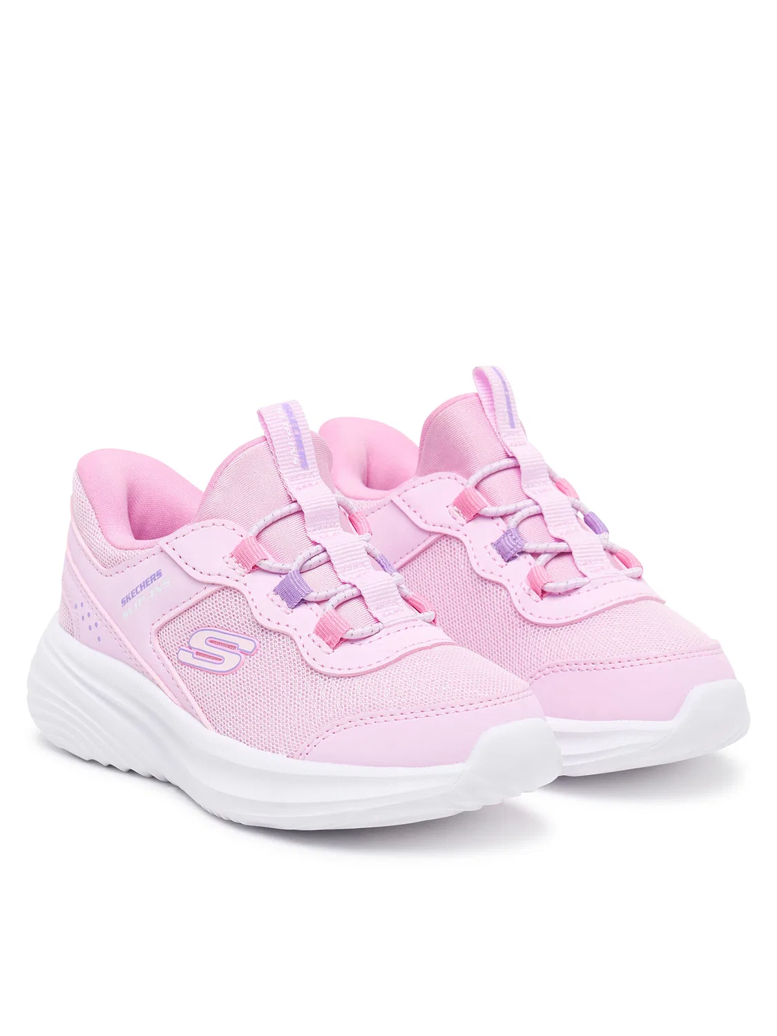 Кроссовки для девочки Bounder Pro Step One Skechers, розовый — фото 2