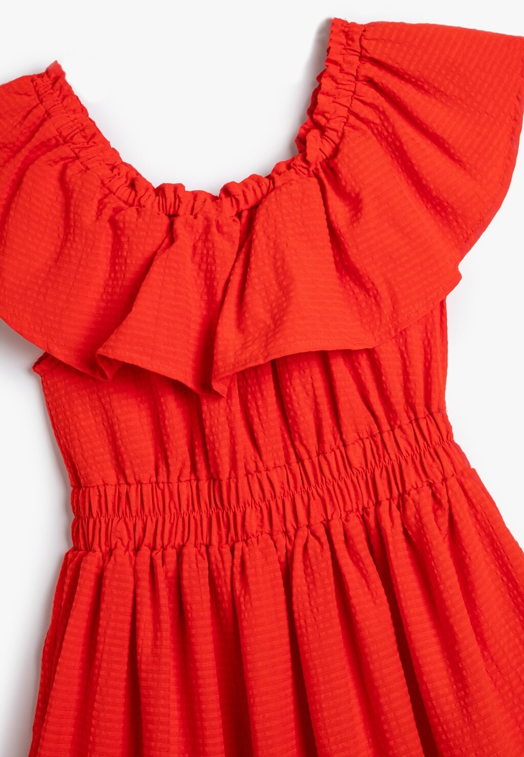 

Повседневное платье SLEEVELESS RUFFLED TIERED Koton, красный