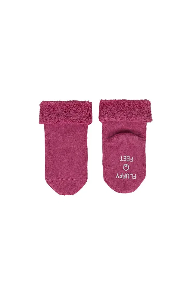 Детские носки для новорожденных хлопковые 6 штук Fluffyfeet, Pink — фото 2