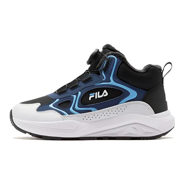 Детские кроссовки для бега с дышащим верхом FILA KIDS SEASON FSW, Black/Badge Blue