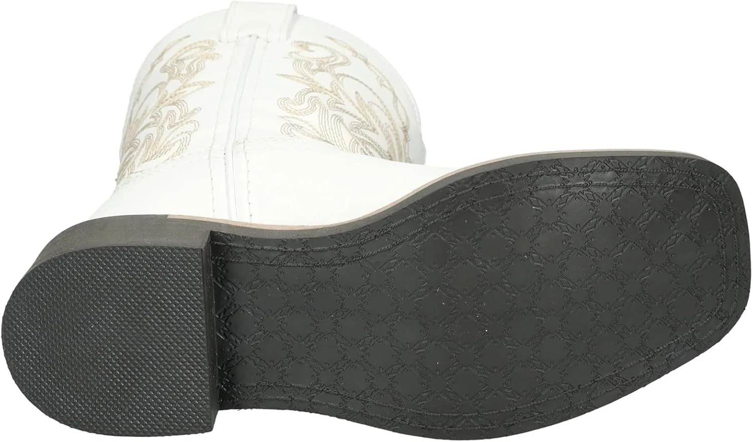 Детские сапоги для девочек с квадратным носком Smoky Mountain Boots Bonnie, White — фото 4