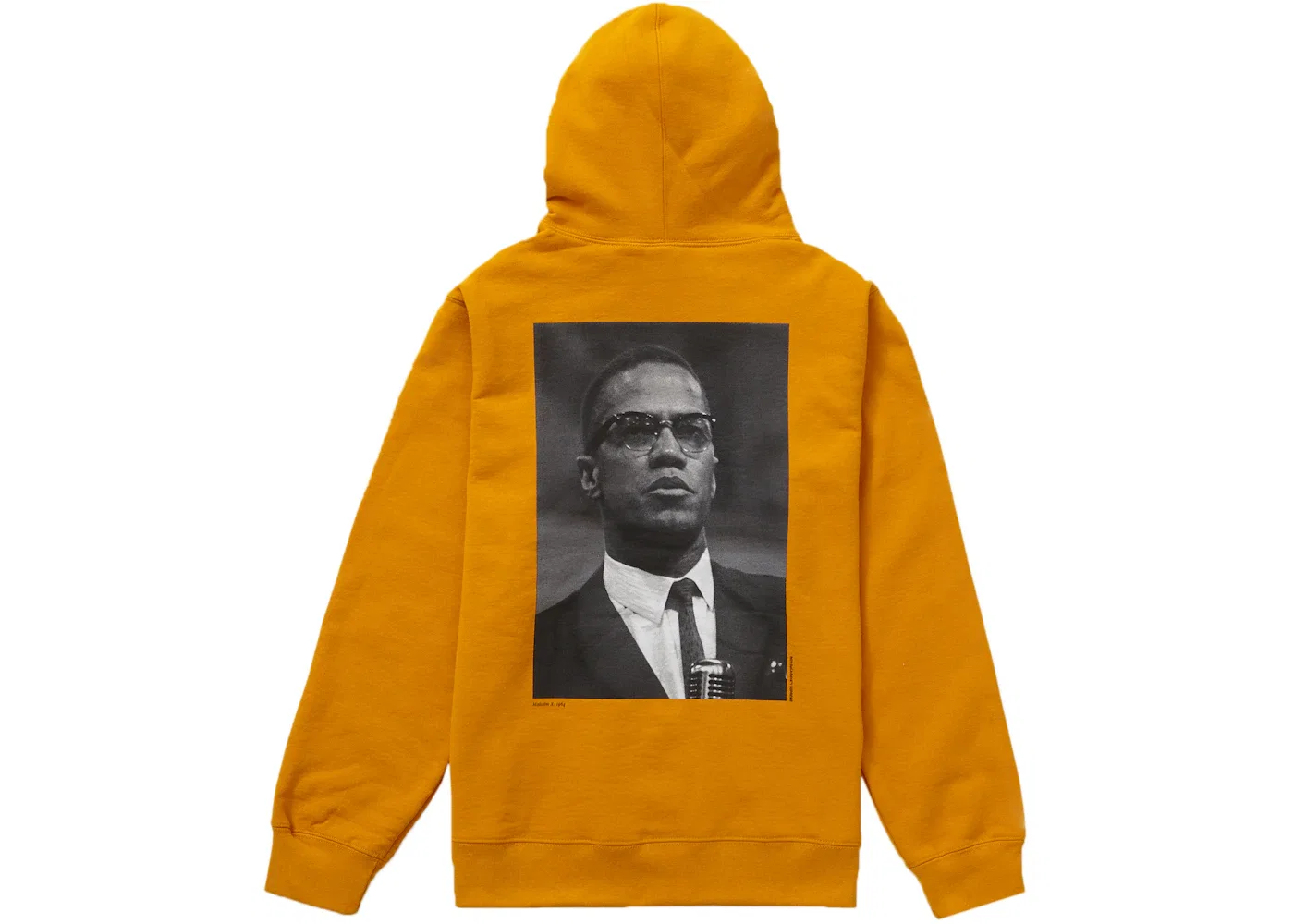 Мужская худи Supreme Roy DeCarava Malcolm X, Gold