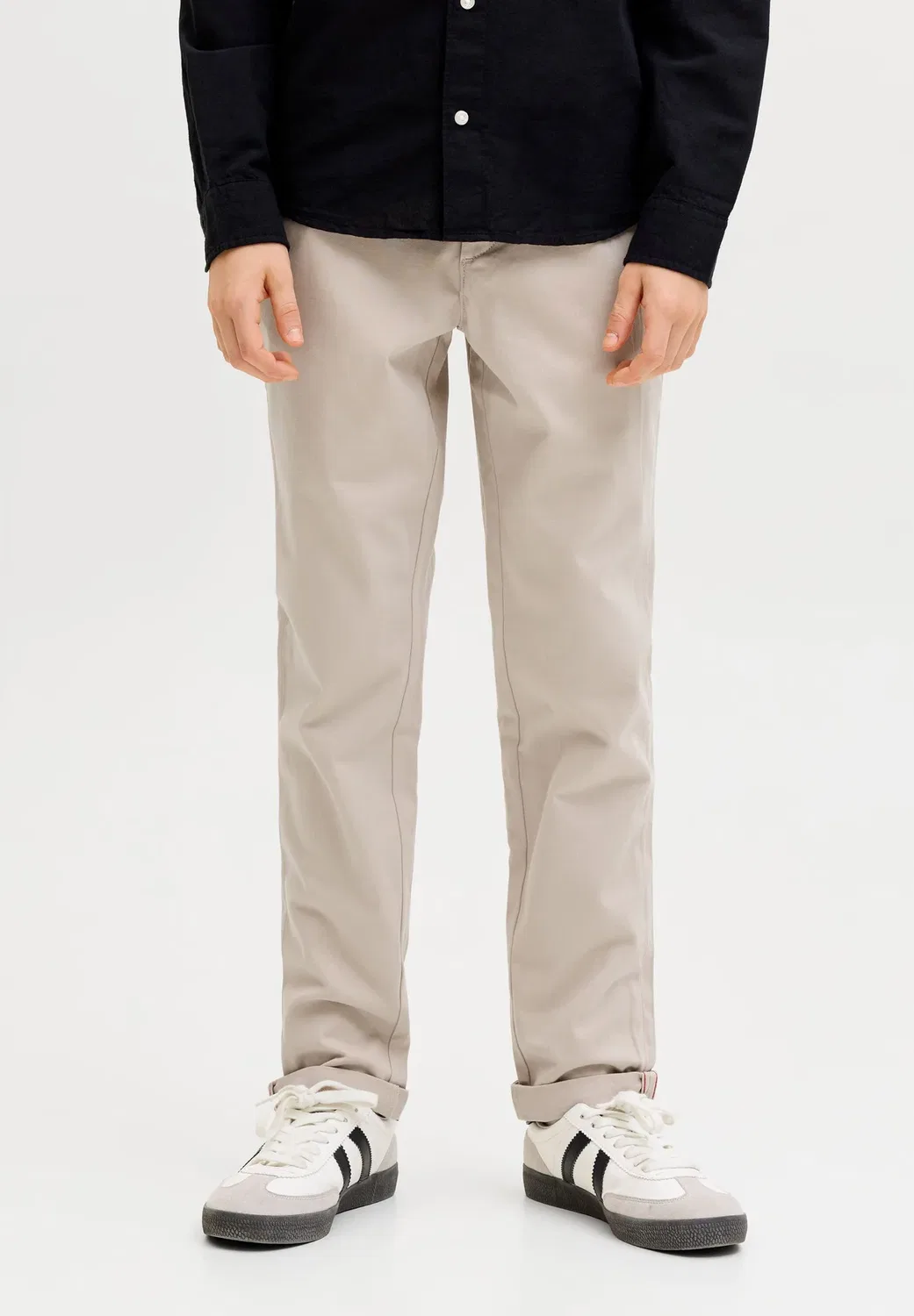 Jwhbolton jjbowie chino jnr - брюки Jack & Jones Junior, Oxford Tan — фото 2