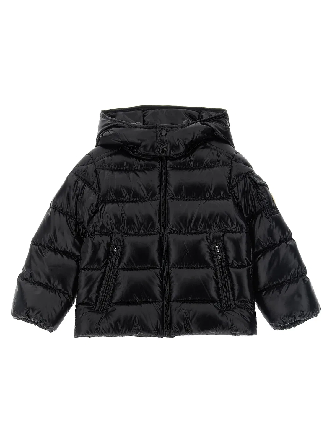 Пуховик Moncler Maya Moncler Enfant, черный