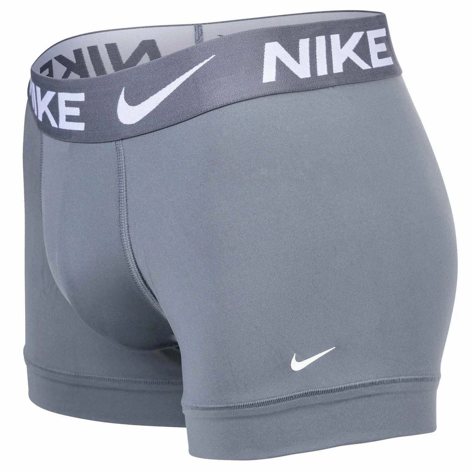 Мужские боксеры из микрофибры с технологией Dri-FIT, Nike, Bunt / Grau — фото 4