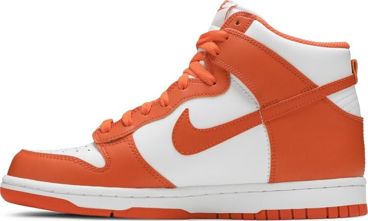 Кроссовки Nike Dunk High SP GS 'Syracuse' 2021, оранжевый — фото 4