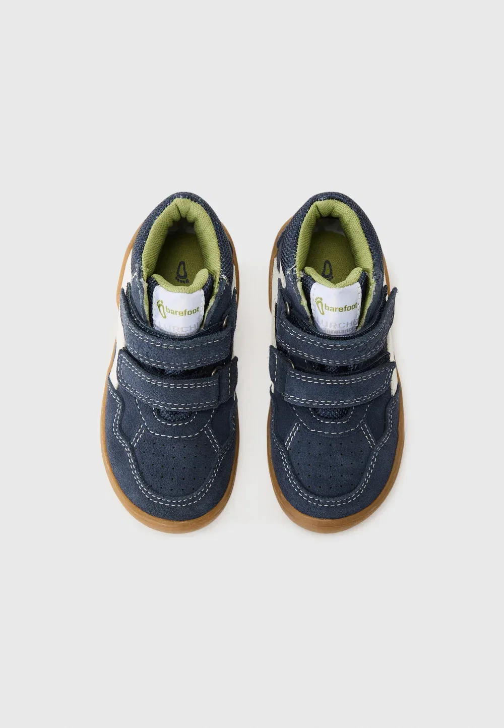 Унисекс кроссовки Jarven barefoot-tex - высокие Lurchi, Navy — фото 4