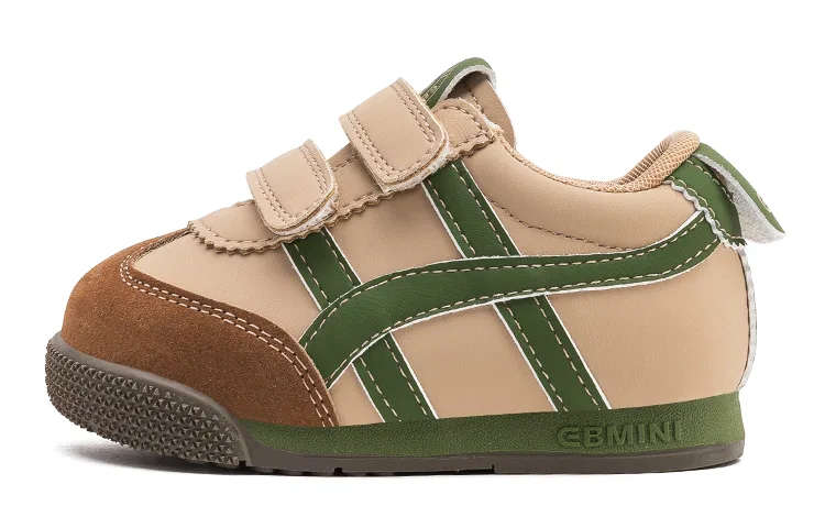 Детские кроссовки с сетчатым верхом EBMINI, Apricot Green (Spring Summer Mesh) — фото 4