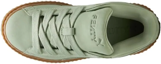 Детские кроссовки для девочек с шнуровкой Fenty X Creeper Phatty PUMA, Green — фото 4
