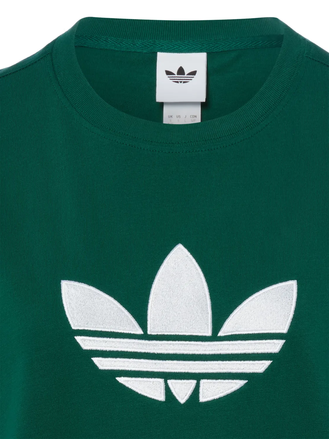 Женская свободная футболка Trefoil Boxy Adidas Originals, Green — фото 3