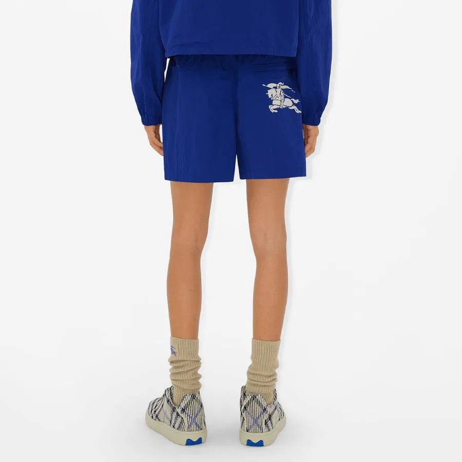 Шорты из нейлона с принтом Equestrian Knight Design Burberry, Knight — фото 2