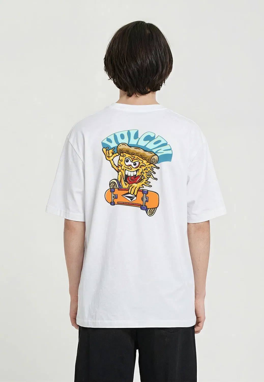 Футболка с принтом Tee Breazz Volcom, White — фото 2