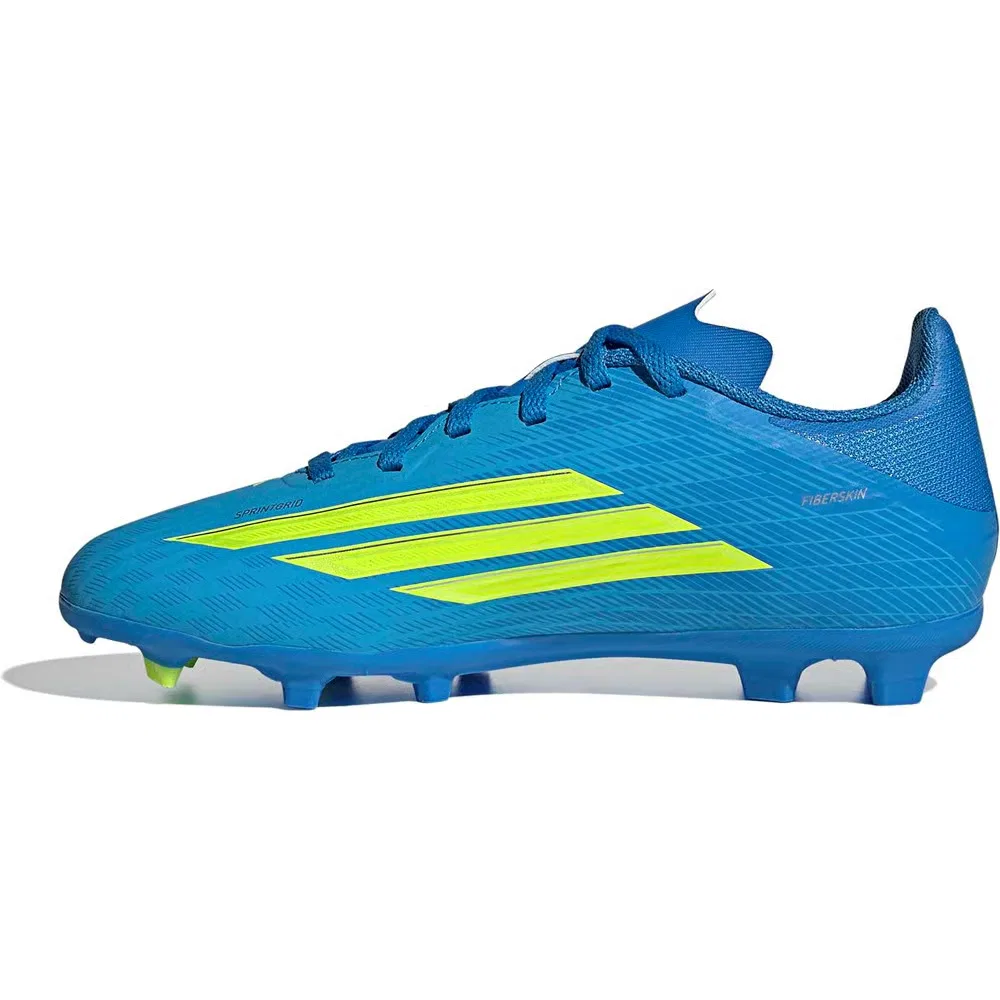 Детские футбольные бутсы F50 League Adidas, Blue/Yellow/Blue — фото 3