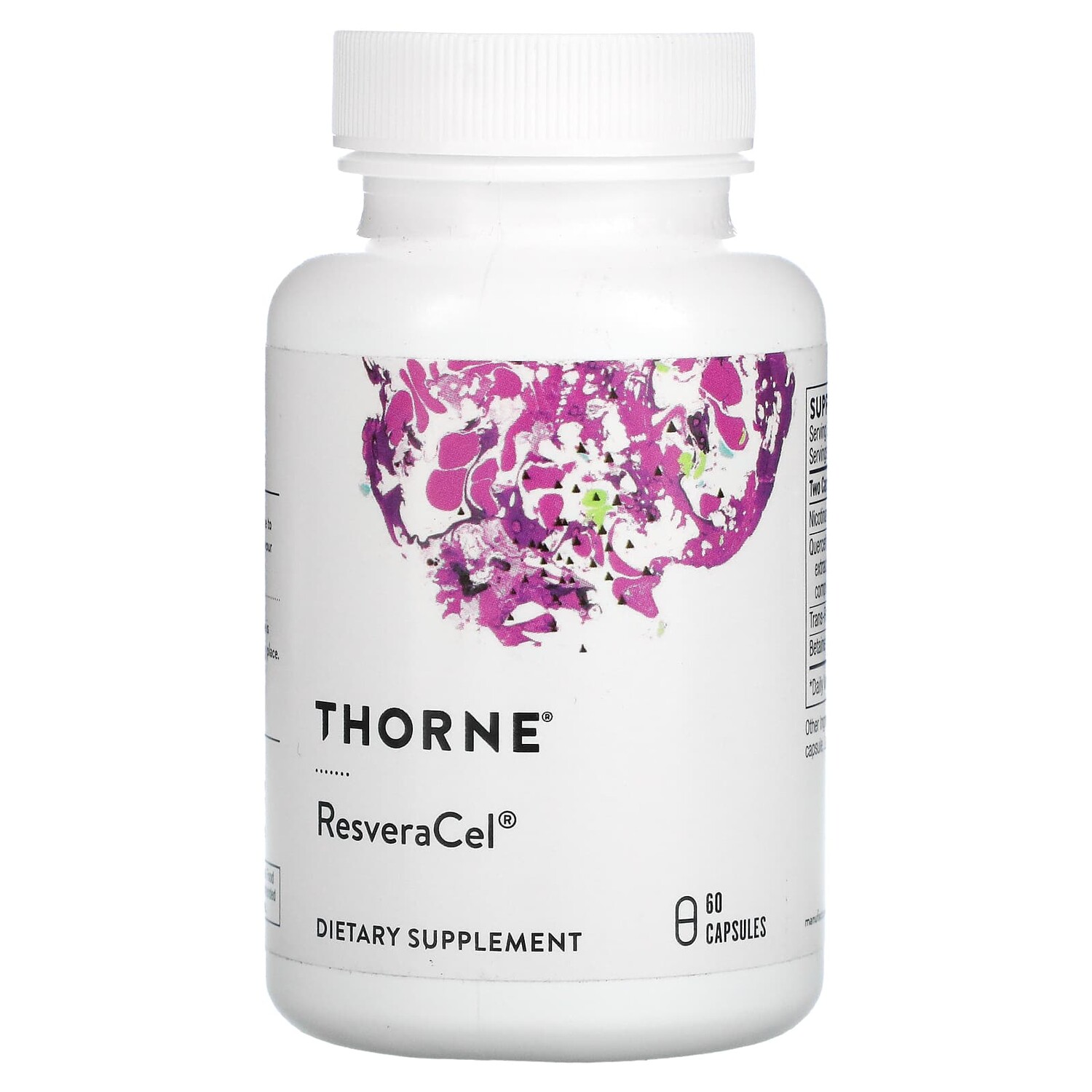 

Добавка Thorne ResveraCel, 60 капсул