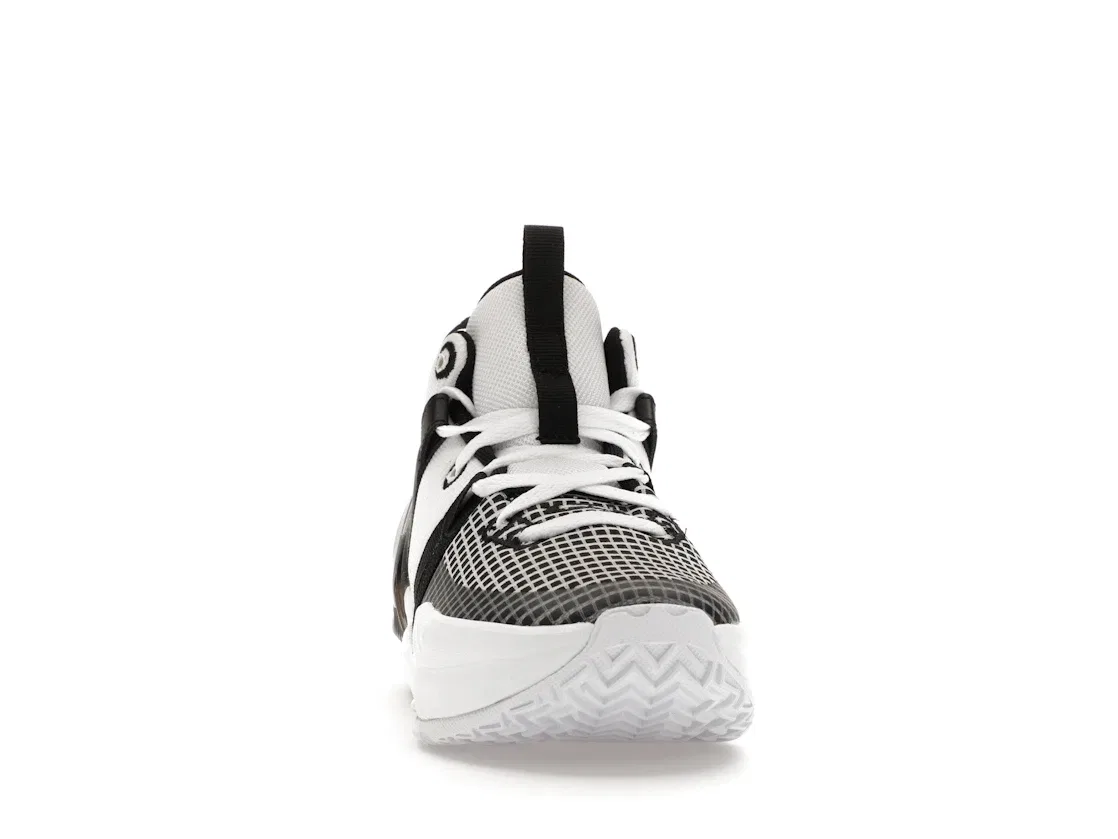 Детские кроссовки для баскетбола Nike LeBron Witness 7, White/Black/Black/Metallic Silver — фото 2