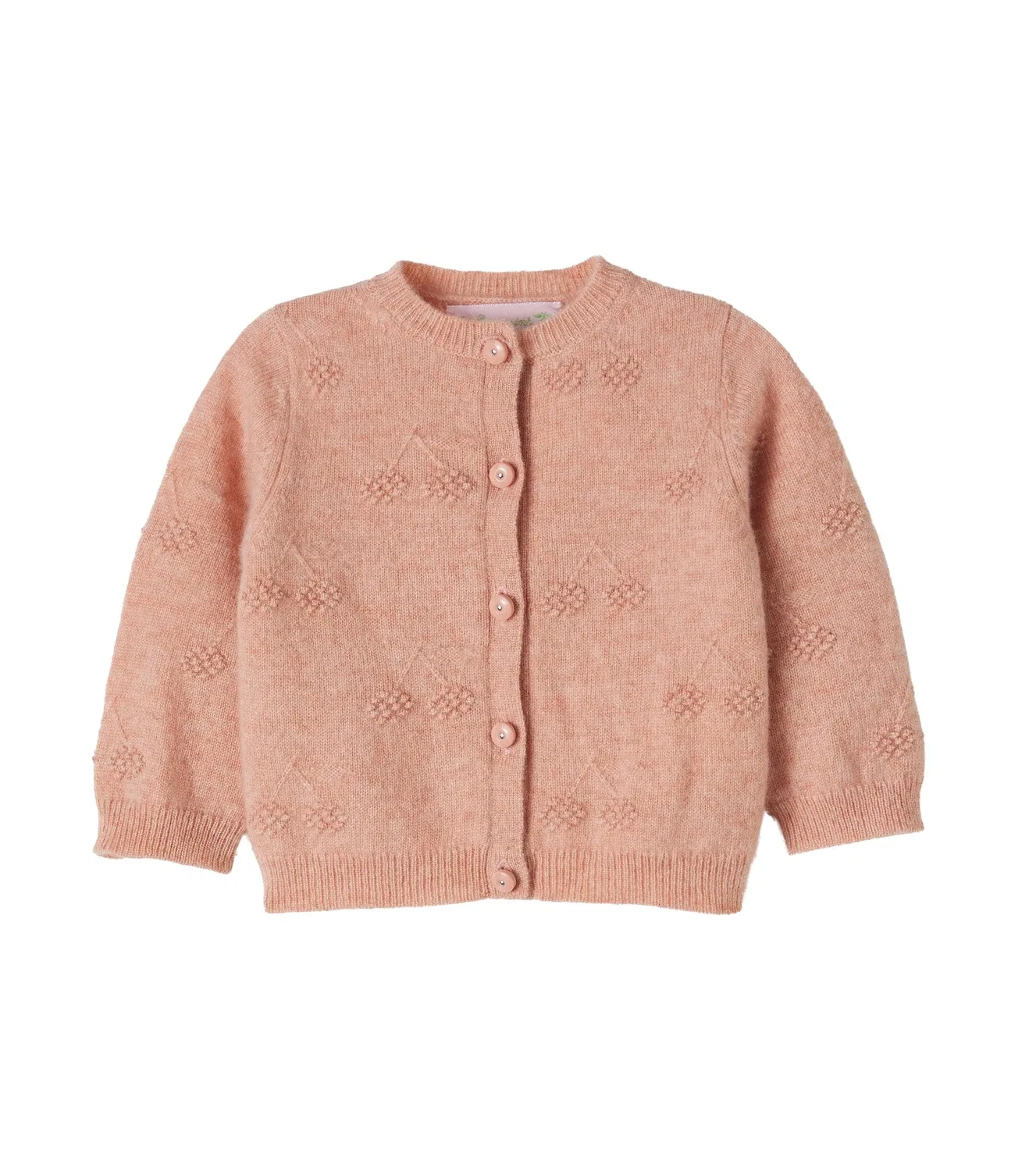 Кардиган из кашемира Baby le Bonpoint, розовый