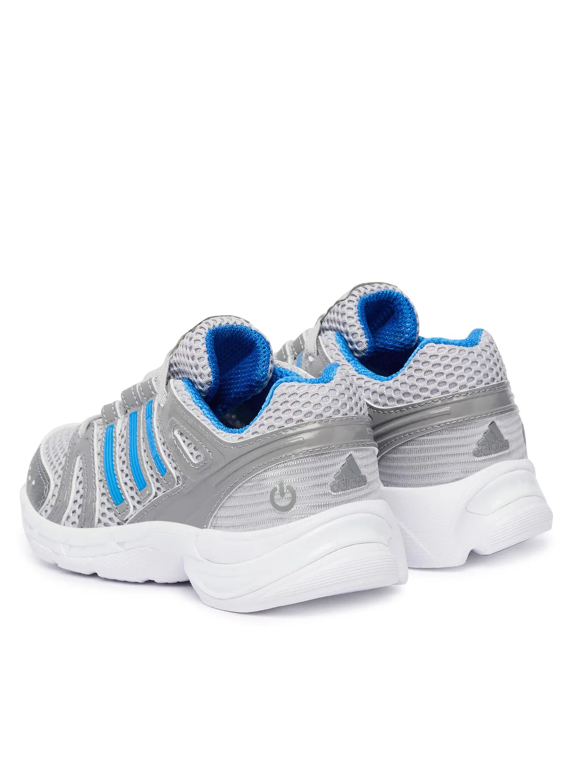 Кроссовки для девочки Control Led Elastic Lace Adidas, серый — фото 3