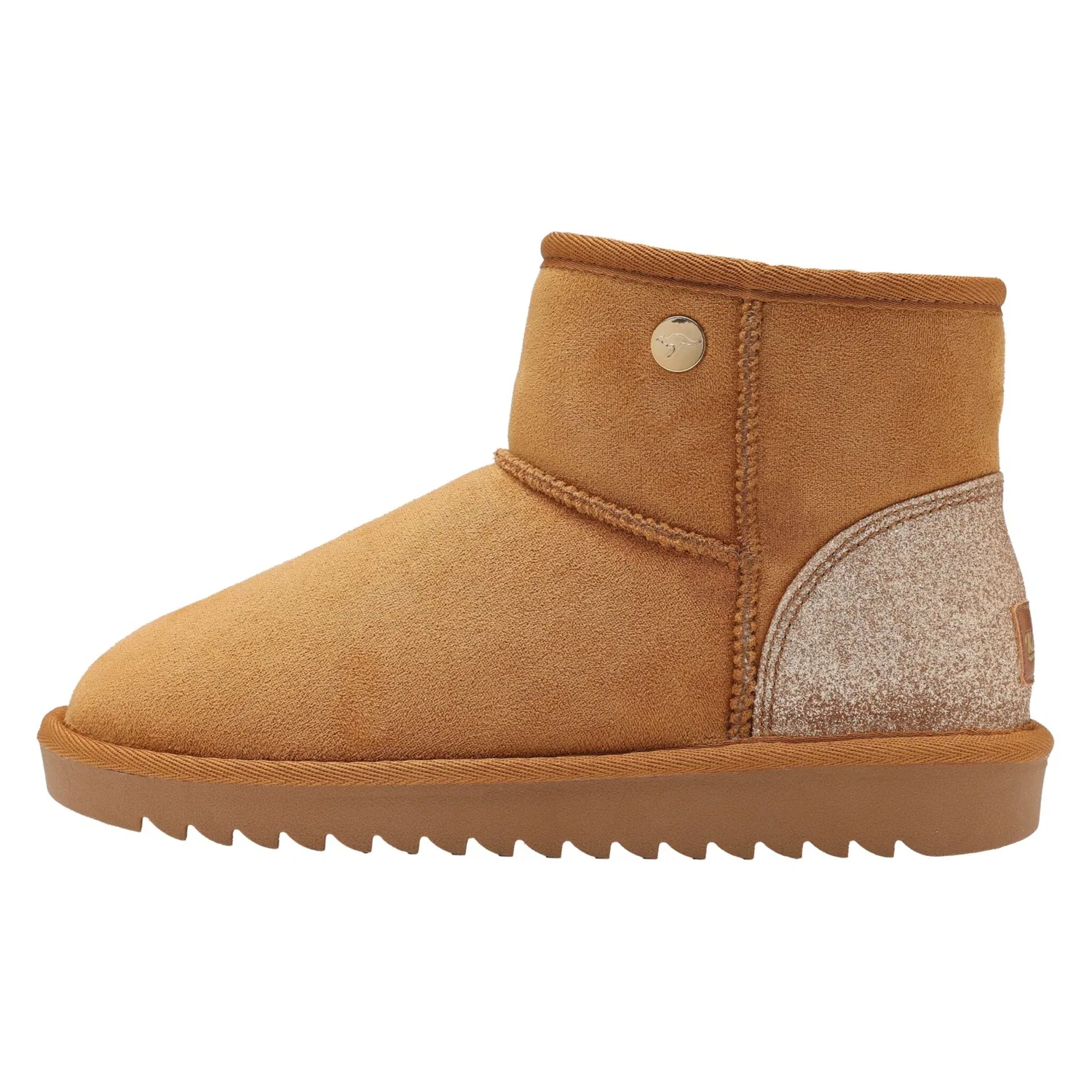 Детские ботинки на шнуровке KangaROOS, Tan