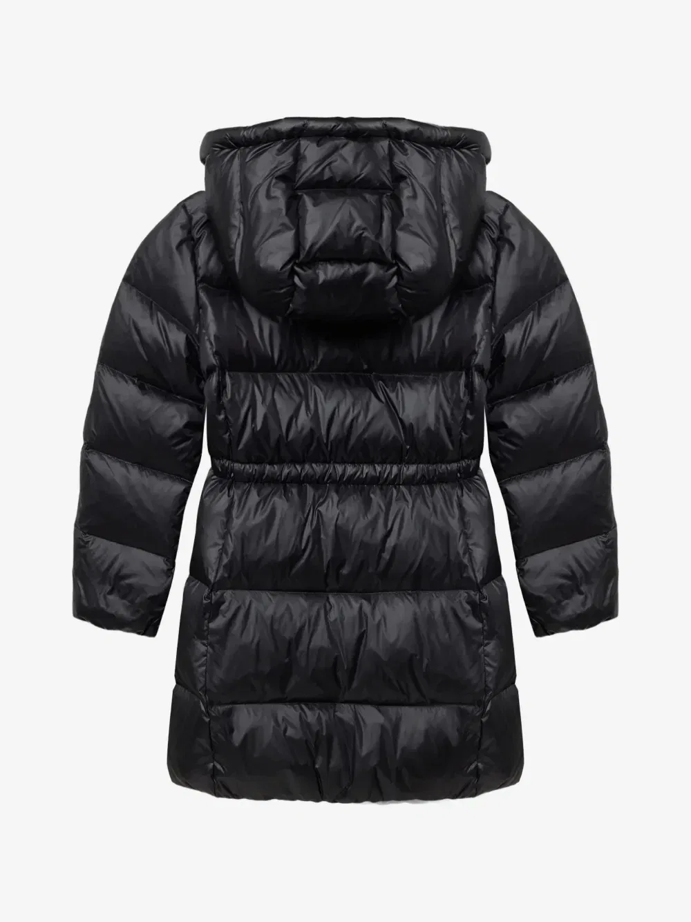 Куртка с капюшоном и стеганым рисунком POLO RALPH LAUREN KIDS, черный — фото 2