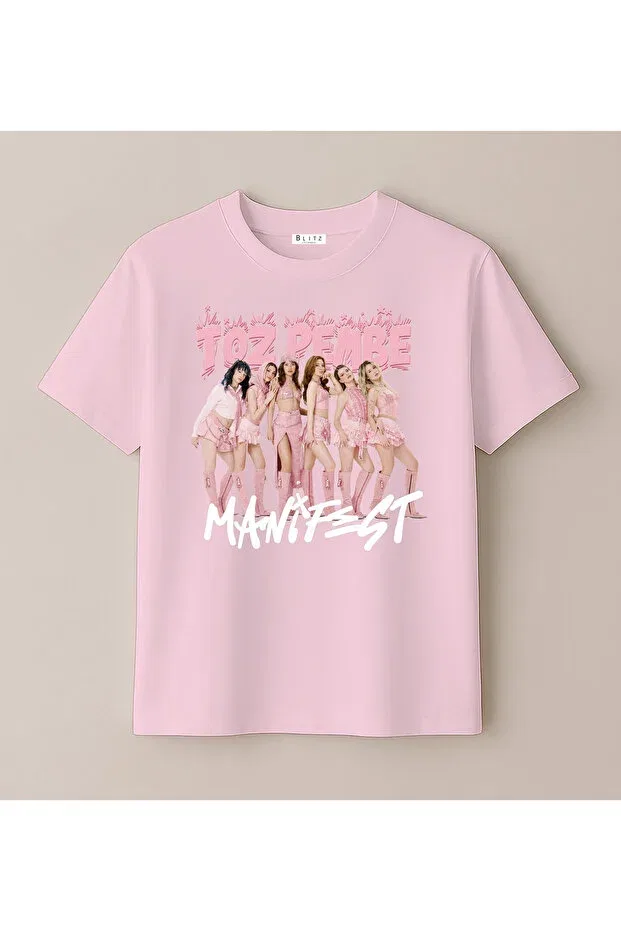 Детская футболка для мальчиков с принтом Blitzist, Powder Pink