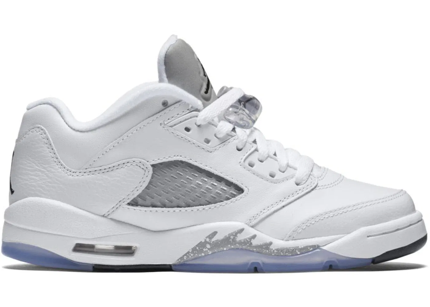 Детские кроссовки Lifestyle Jordan 5 Retro Low Jordan, White Black Wolf Grey