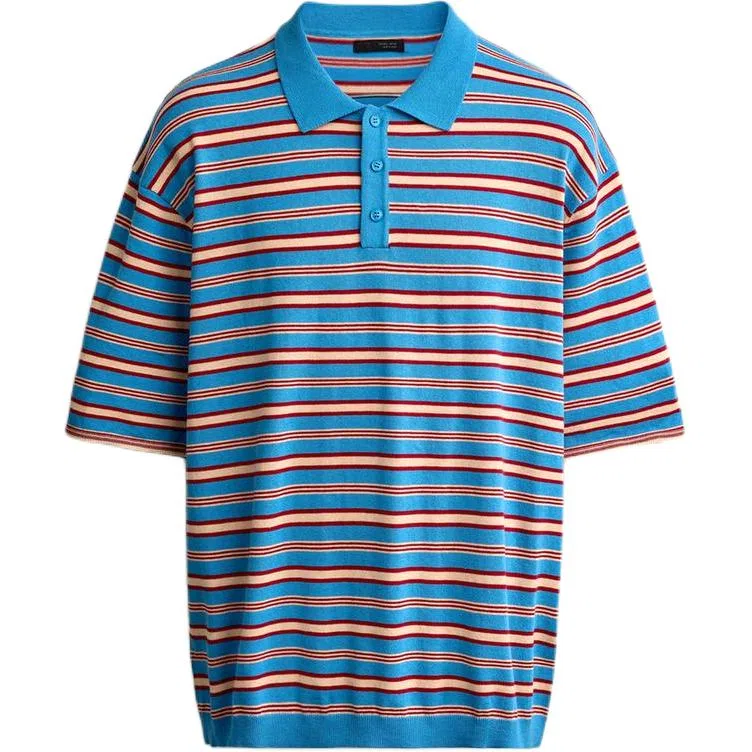 Мужское поло Light Blue ZARA, Light Blue