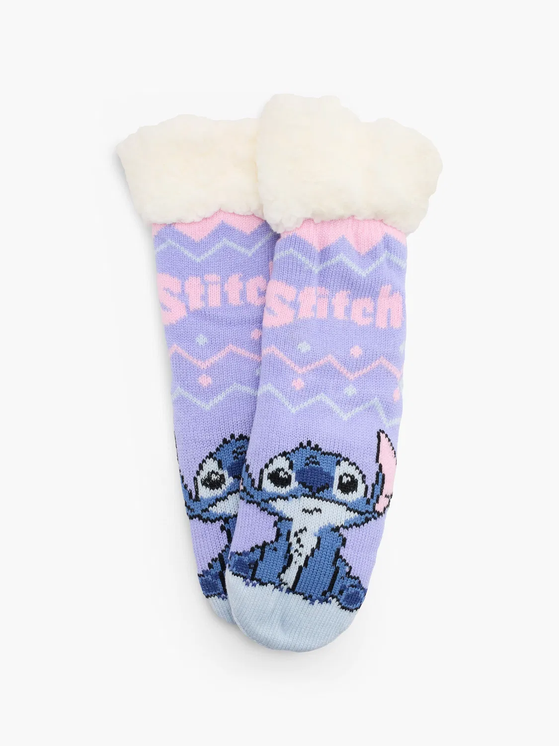 Детские носки Stitch, фиолетовый