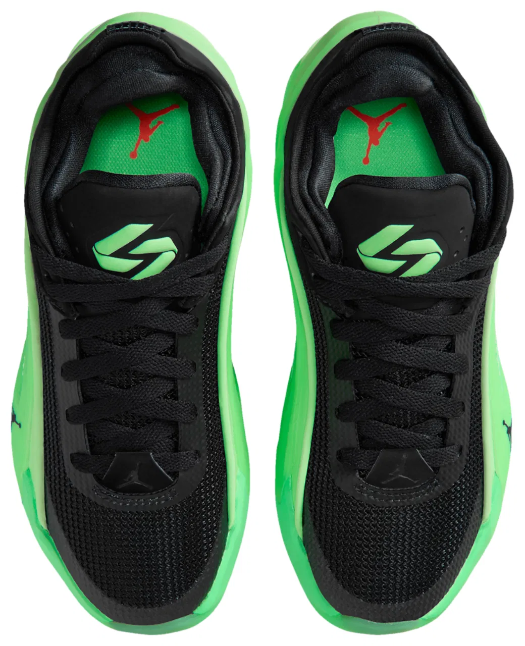 Кроссовки для мальчиков Luka 5 Low Jordan, цвет Black/Red/Green — фото 4