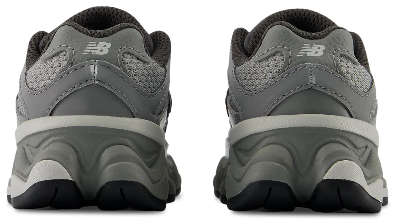 Детские кроссовки для мальчиков с амортизацией ABZORB New Balance 9060, Slate Grey/Harbor Grey — фото 3