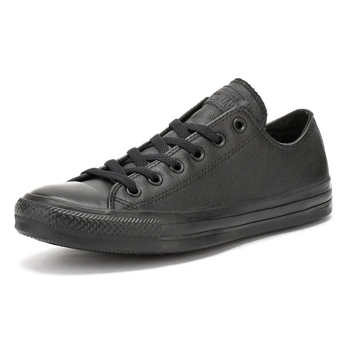 Детские кроссовки для мальчиков кожаные Chuck Taylor All Star Tonal Leather Converse, Black