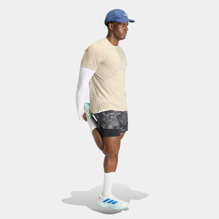 Свитшот мужской с длинным рукавом Adi365 Running Essentials adidas, Белый — фото 2