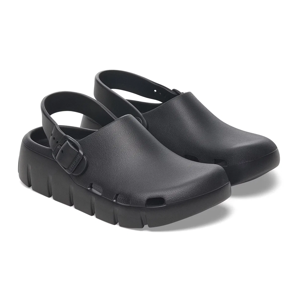 Детские сандалии-клоги с вентиляцией Birkenstock Birki Flow Eva Sandal, Eva Black — фото 2