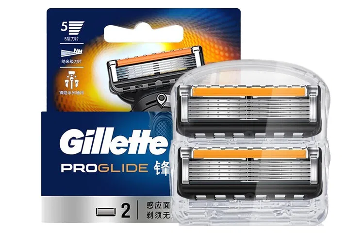 Мужской станок для бритья с 5 лезвиями, набор из 5 штук, Gillette — фото 2