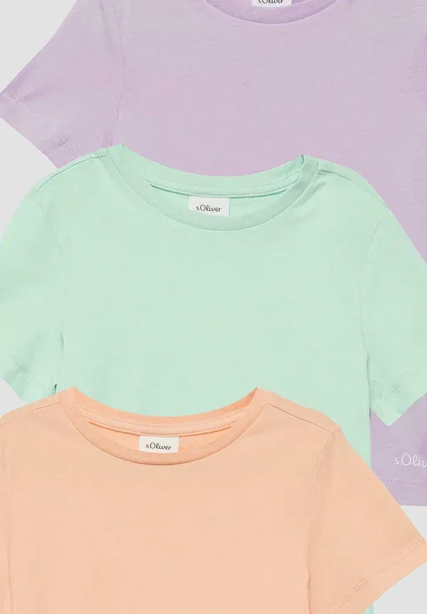 Футболка хлопковая Basic T-shirt S.Oliver, бирюзовый — фото 3