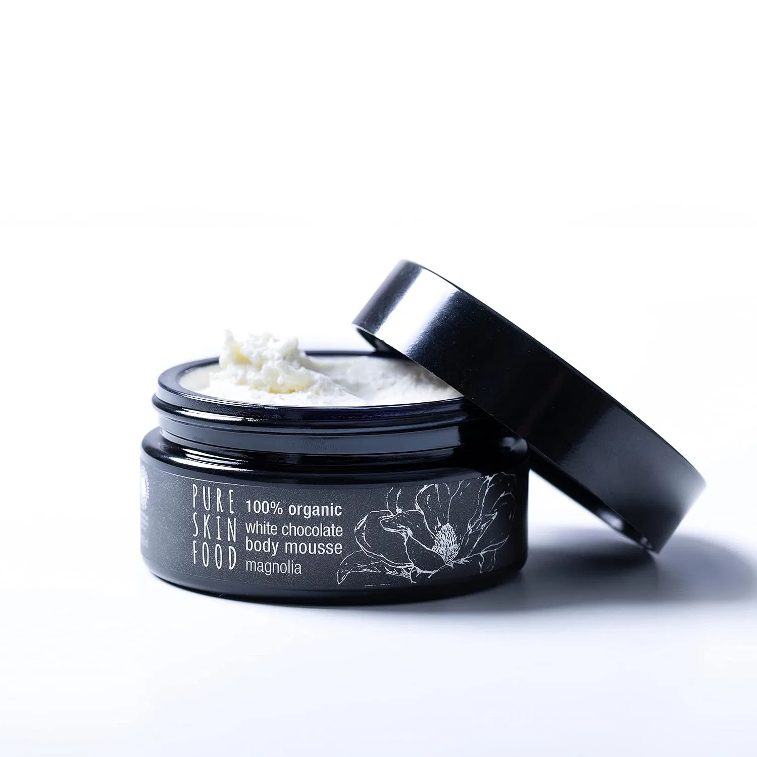 Боди мусс White Chocolate Magnolia PURE SKIN FOOD, 100 мл — фото 3