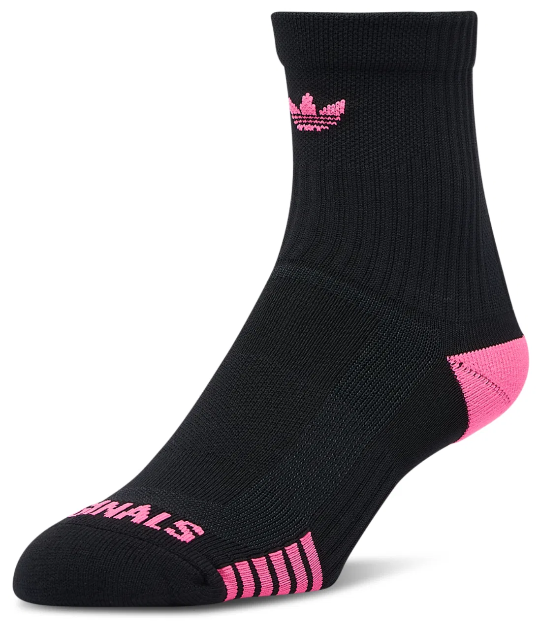 Мужские носки Trefoil 3 Pack Tech Quarter Socks Adidas, цвет Black/Multi — фото 2