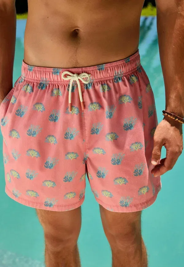 Шорты с принтом Swimming shorts Next, Pink Coral, розовый
