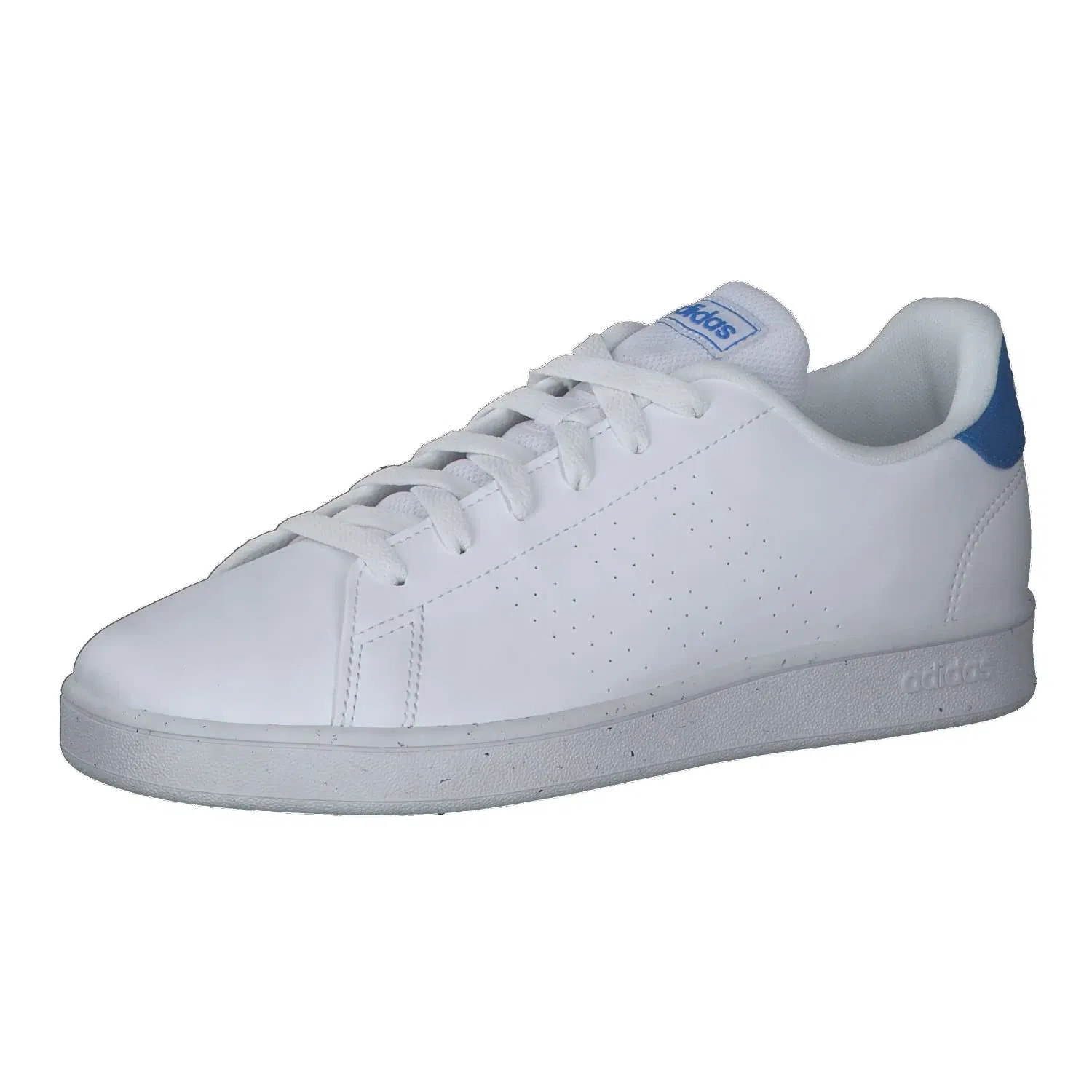 Детские кроссовки с перфорацией Advantage K Adidas, Cloud White Blue Rush Core Black