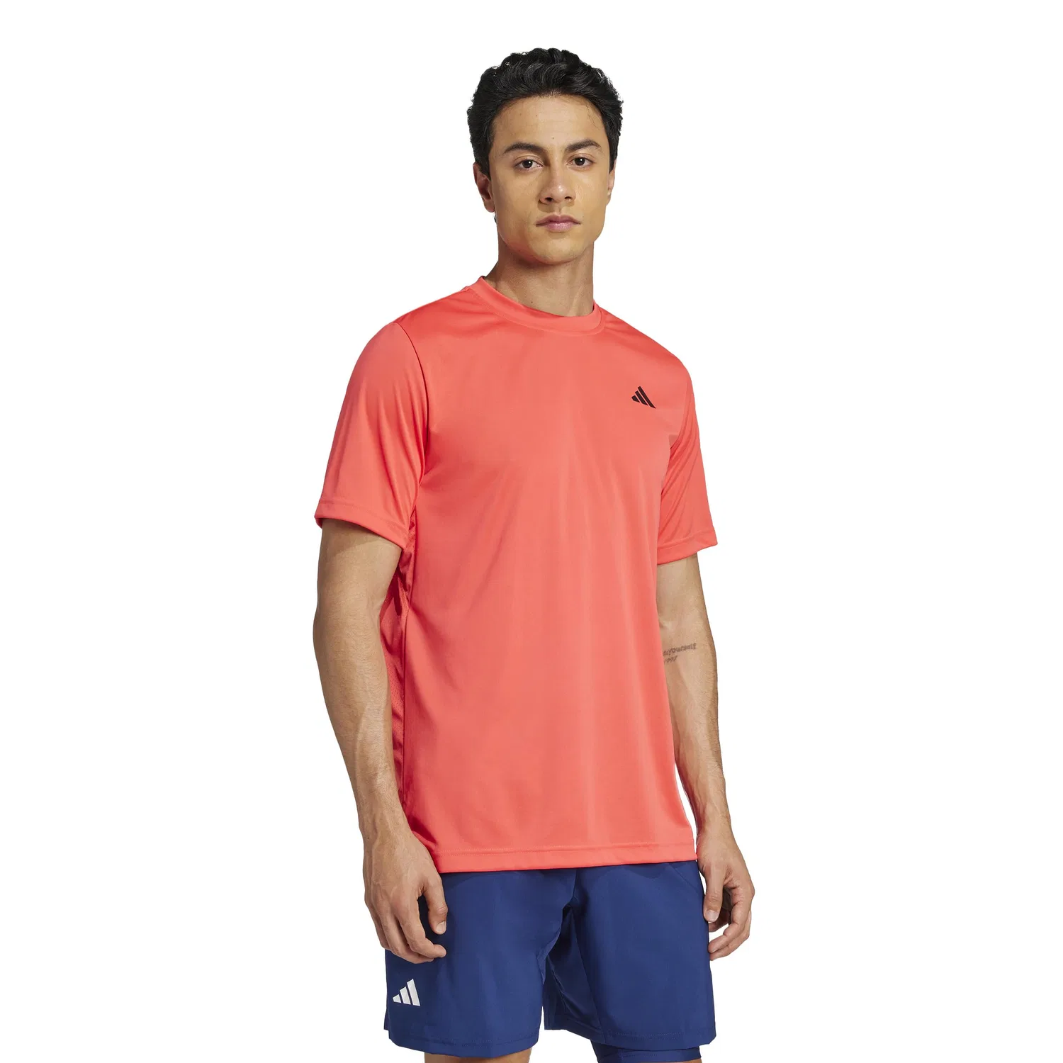 Мужская футболка с принтом Club Tennis adidas, Semi Lucid Red — фото 2